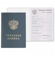 Бланк Трудовая книжка Гознак