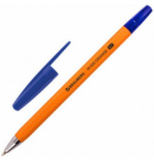Ручка шариковая 0,7мм "M-500 ORANGE" корпус оранжевый Brauberg