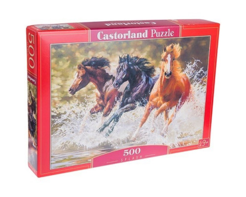 Пазл 500 эл. "Лошади" Castorlаnd